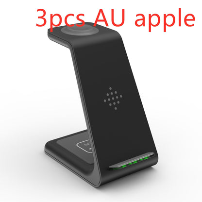 All-in-One Wireless Charging Station – Fast Charger Dock for iPhone, AirPods & Watch