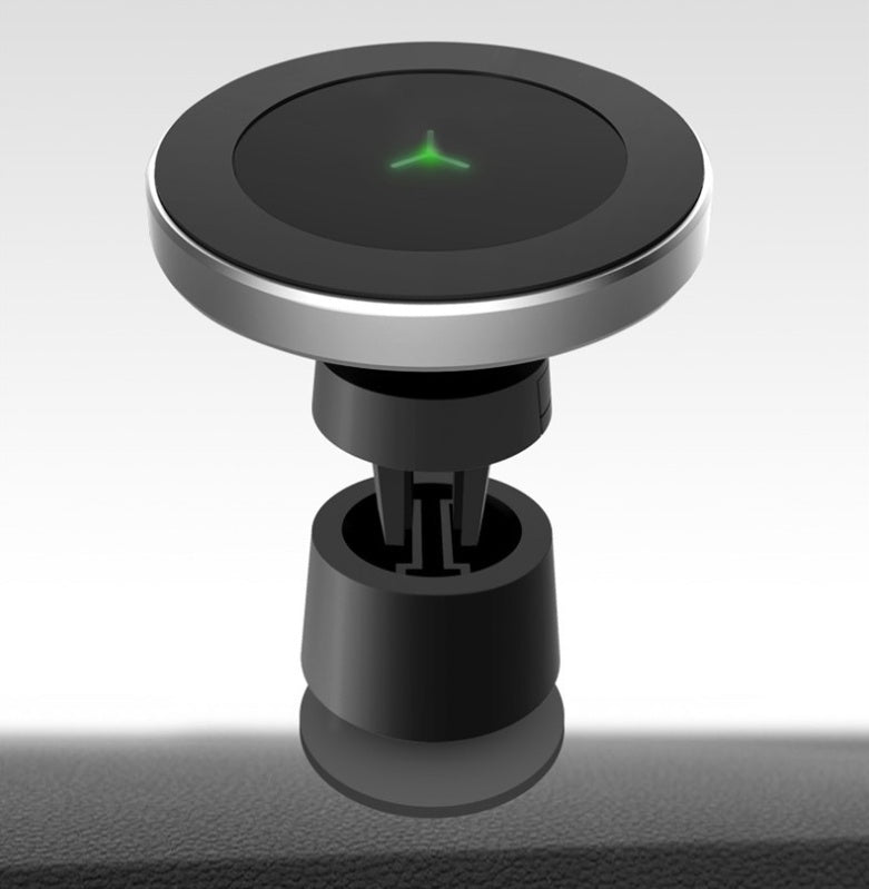 Magnetic Wireless Car Charger – Fast Charging Phone Mount for Dashboard & Air Vent