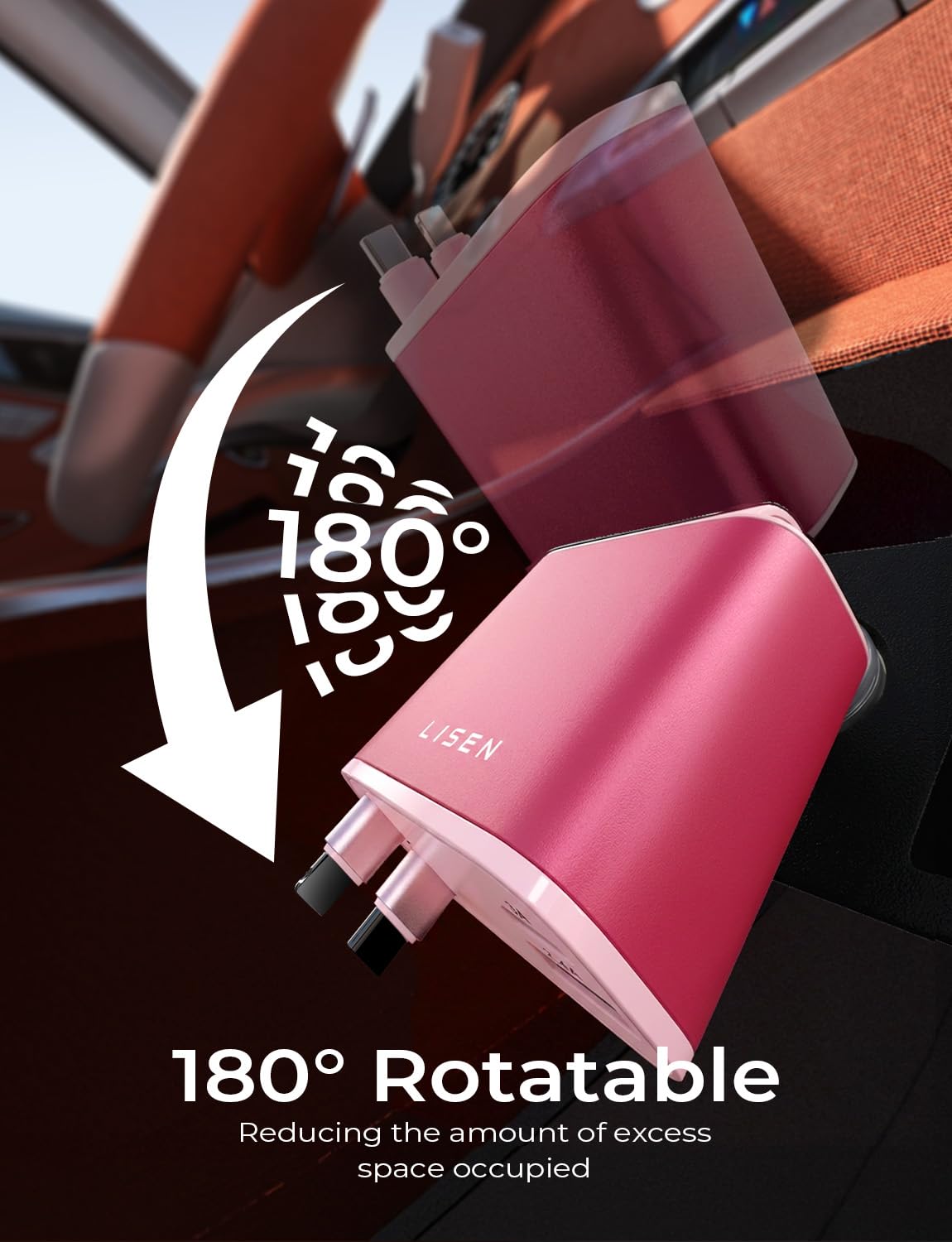 84W Car Adapter USB C Fast Charger