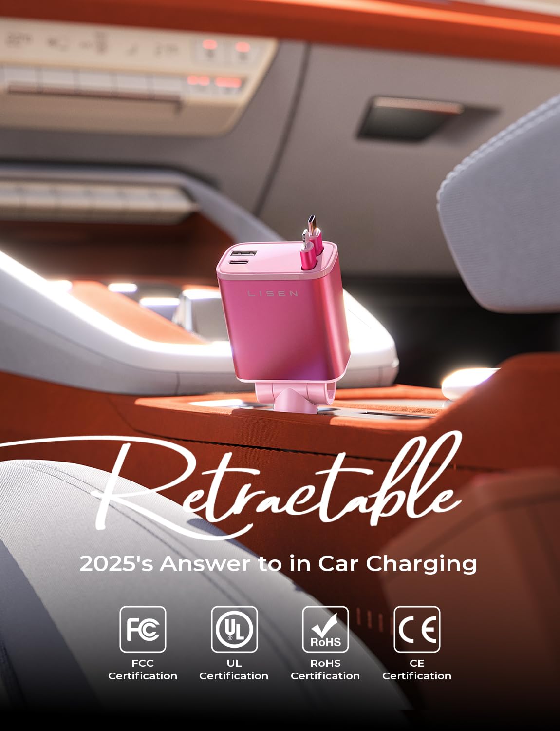 84W Car Adapter USB C Fast Charger