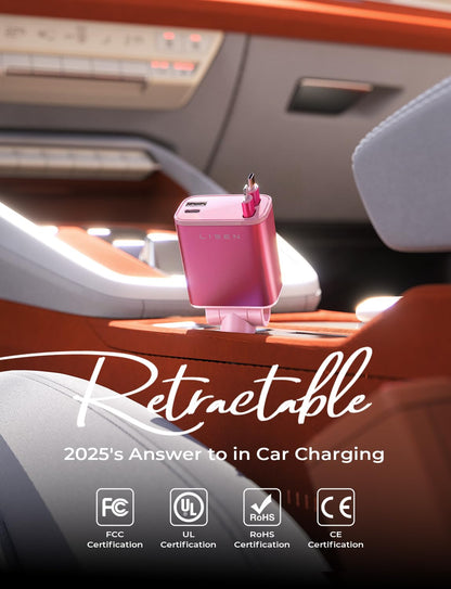 84W Car Adapter USB C Fast Charger