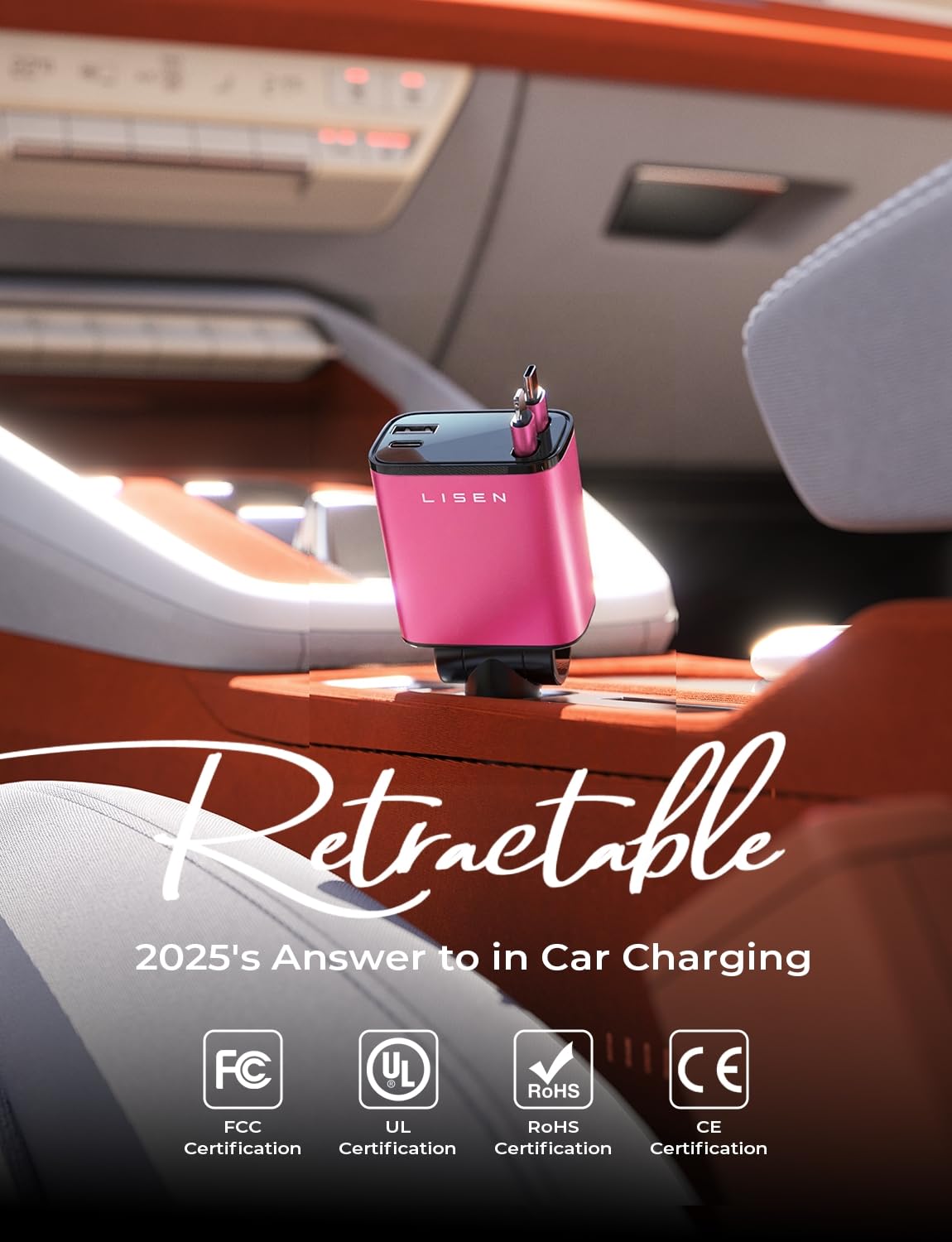 84W Car Adapter USB C Fast Charger