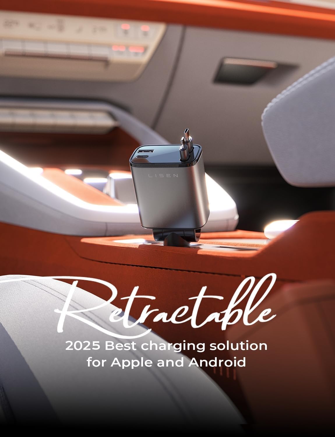 84W Car Adapter USB C Fast Charger