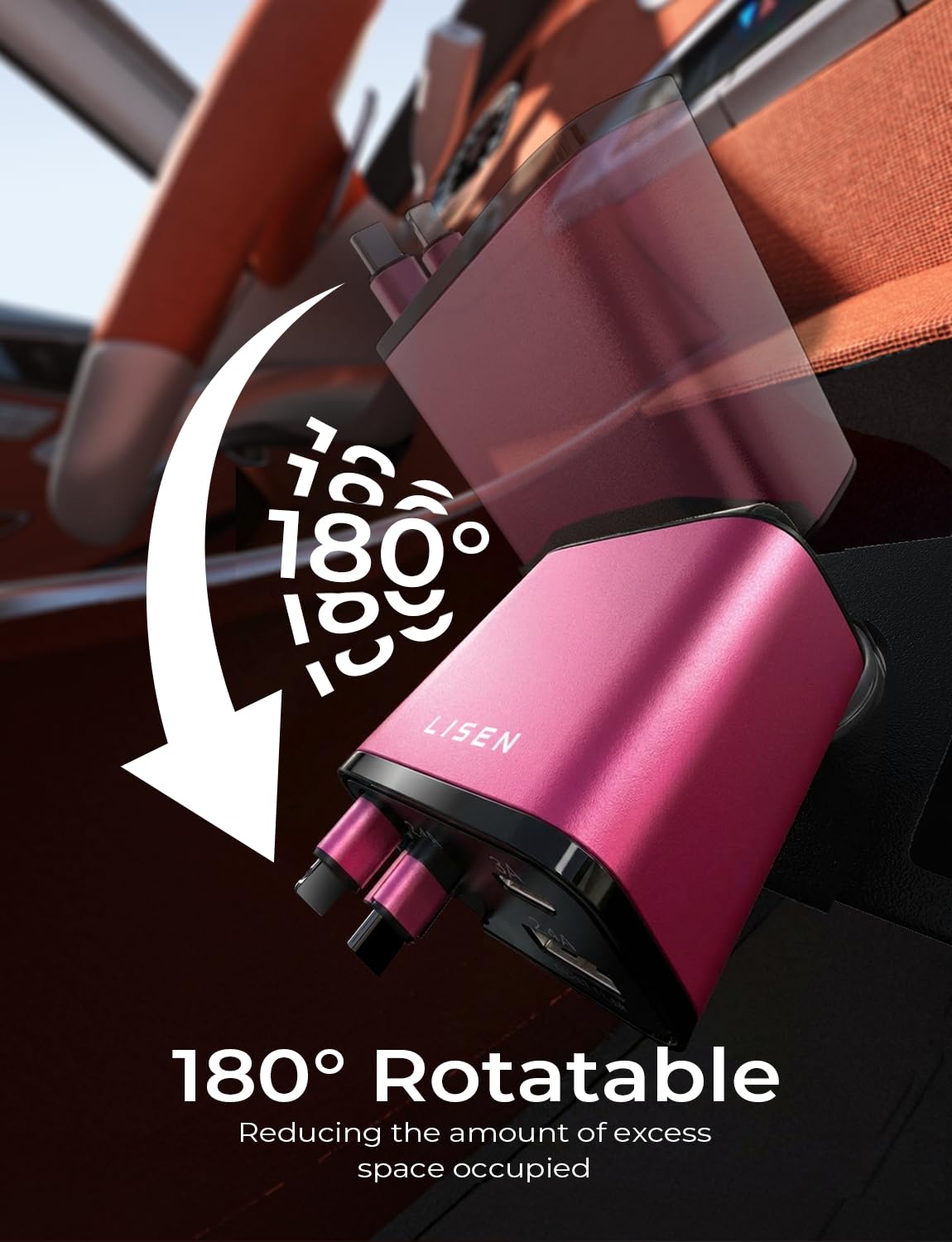 84W Car Adapter USB C Fast Charger