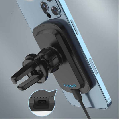 360° Rotating Magnetic Wireless Charger – Fast Charging Mount & Stand for Smartphones