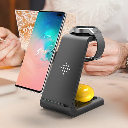 All-in-One Wireless Charging Station – Fast Charger Dock for iPhone, AirPods & Watch